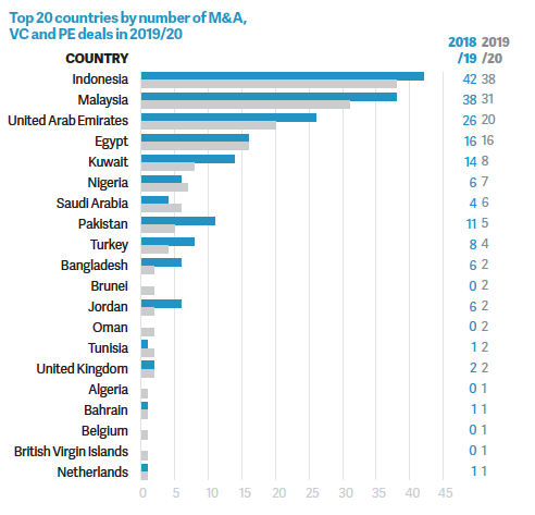 SGIE 2020/21 Investments by country